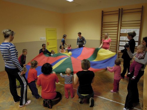 Hravé cvičení pro děti a rodiče - 7.11.2013